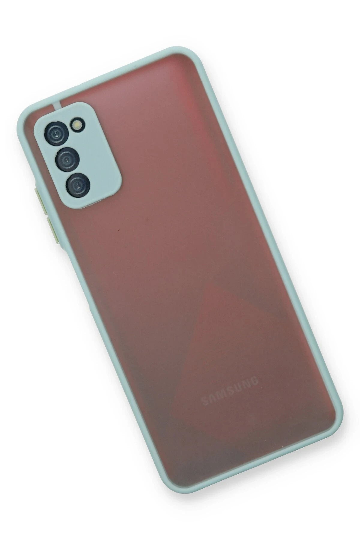 Newface Samsung Galaxy A03S Kılıf Montreal Silikon Kapak - Turkuaz