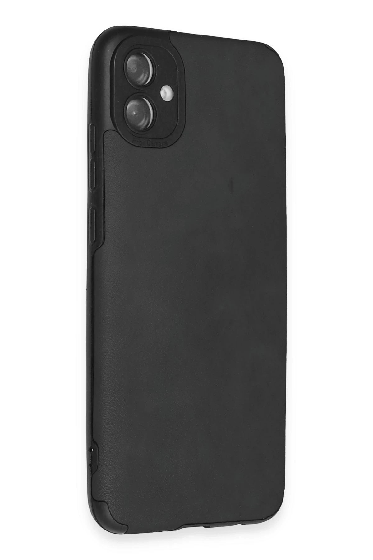Newface Samsung Galaxy A04E Kılıf Loop Deri Silikon - Siyah