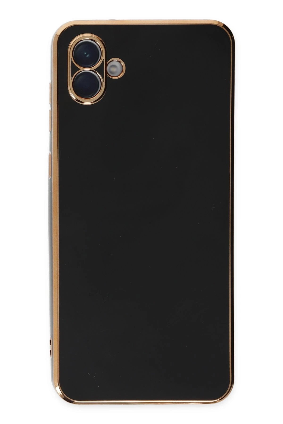 Newface Samsung Galaxy A04E Kılıf Volet Silikon - Siyah