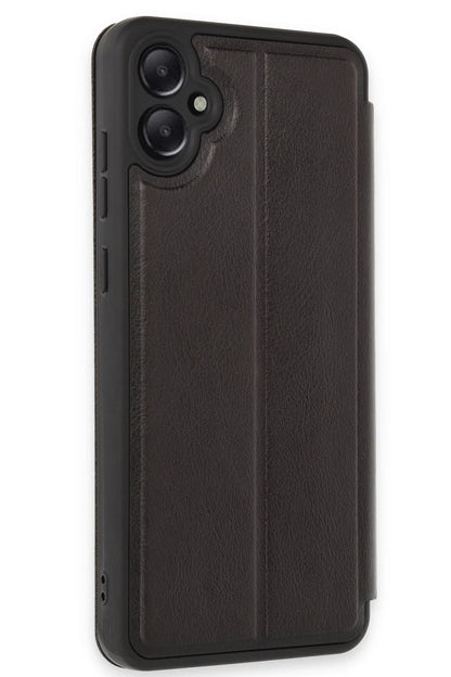 Newface Samsung Galaxy A05 Kılıf Flip Cover - Siyah