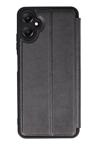 Newface Samsung Galaxy A05 Kılıf Flip Cover - Siyah