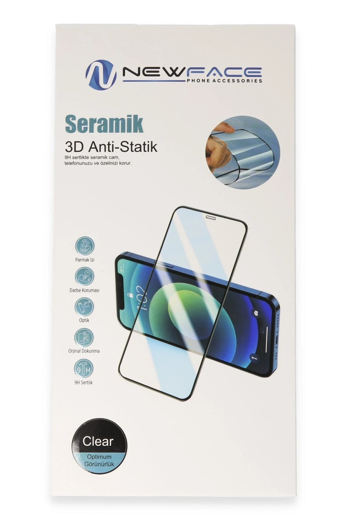 Newface Samsung Galaxy A05S 3D Antistatik Seramik Nano Ekran Koruyucu