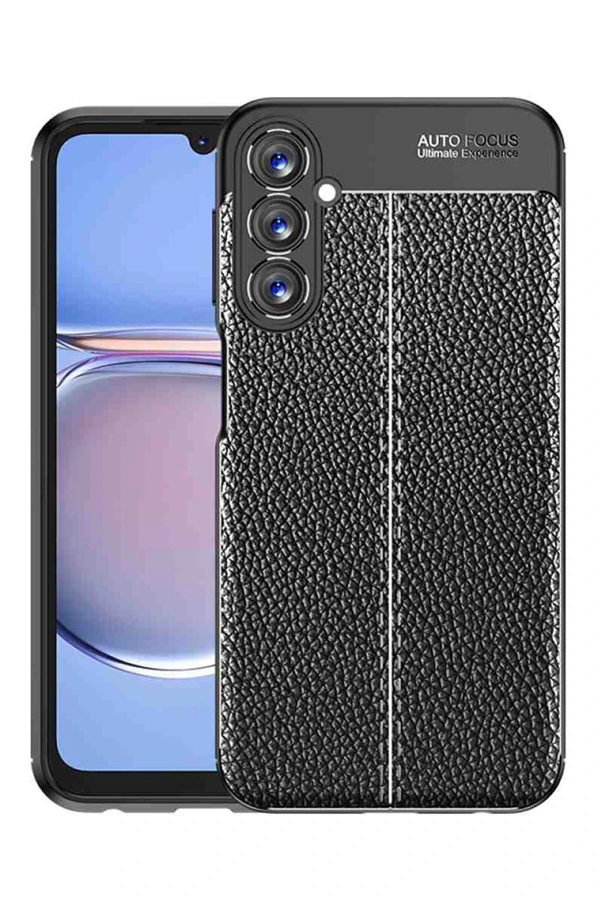 Newface Samsung Galaxy A05S Kılıf Auto Focus Kapak - Siyah