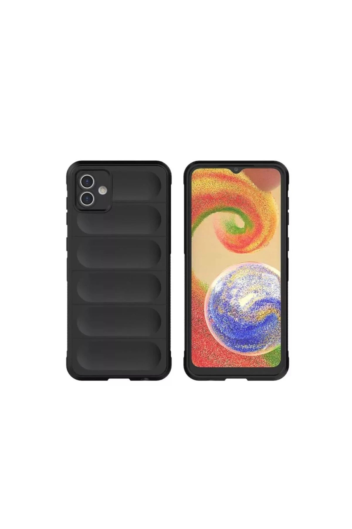 Newface Samsung Galaxy A06 Kılıf Optimum Silikon - Siyah