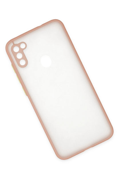 Newface Samsung Galaxy A11 Kılıf Montreal Silikon Kapak - Pembe