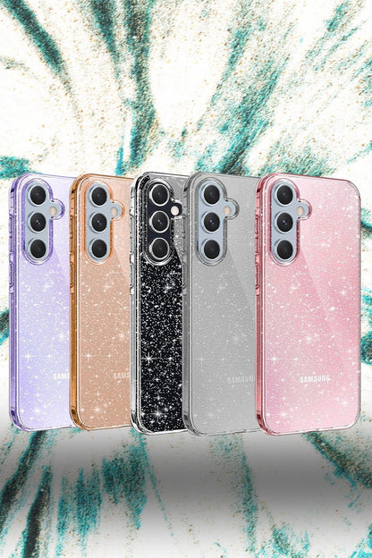 Newface Samsung Galaxy A14 4G Kılıf Glow Kapak - Siyah