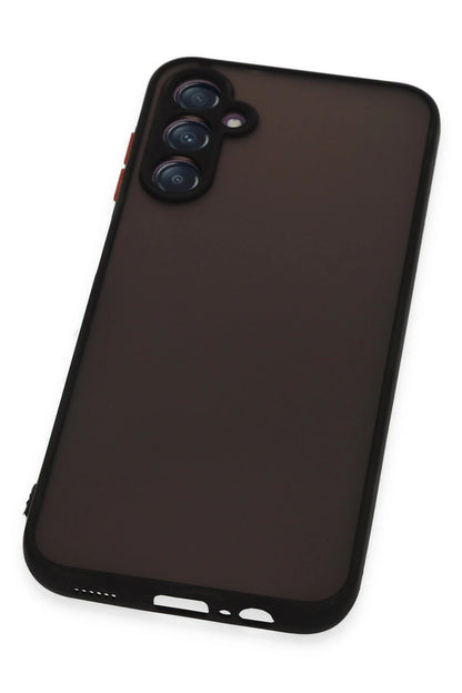 Newface Samsung Galaxy A14 4G Kılıf Montreal Silikon Kapak - Siyah