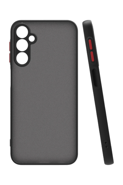 Newface Samsung Galaxy A15 4G Kılıf Montreal Silikon Kapak - Siyah