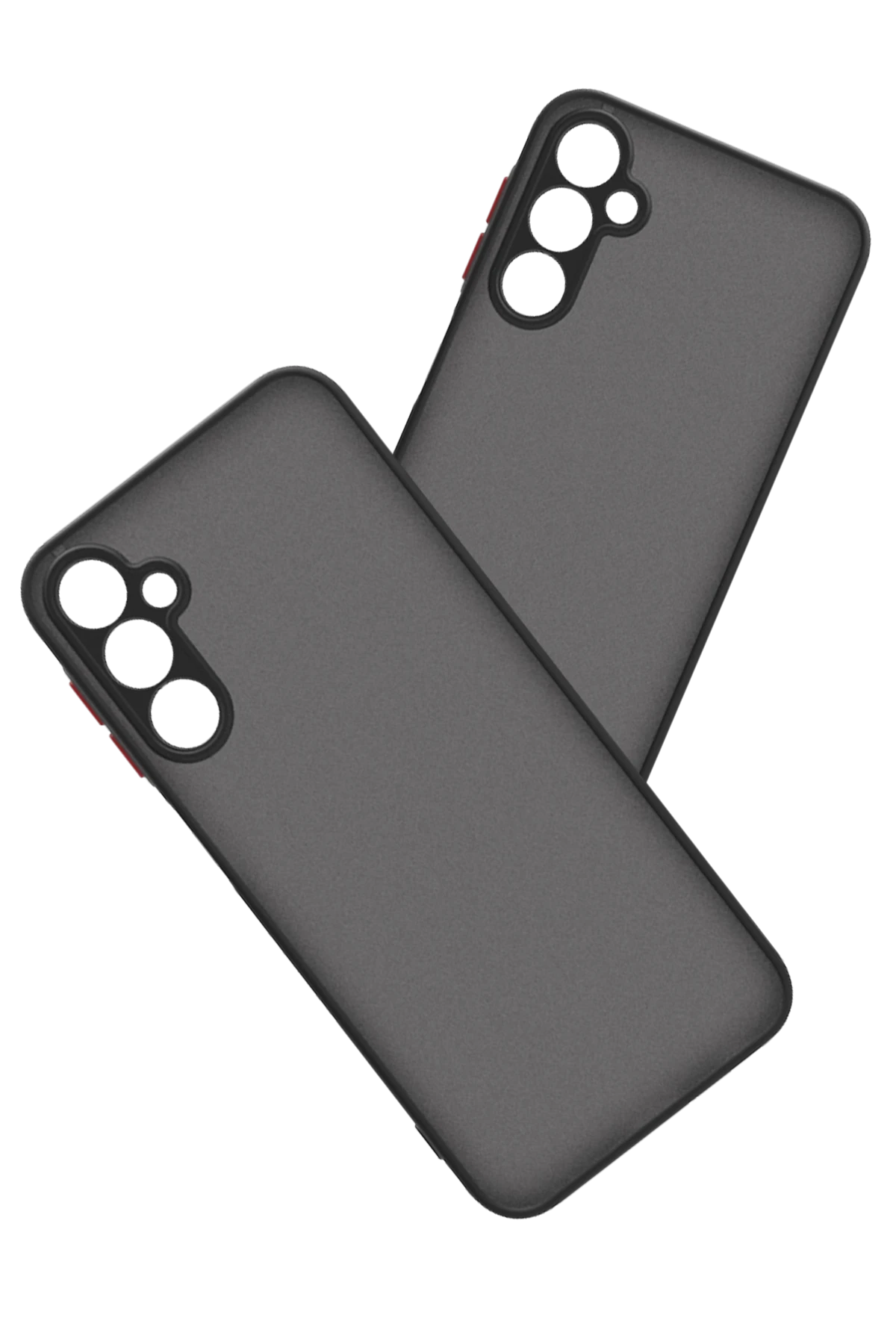 Newface Samsung Galaxy A15 4G Kılıf Montreal Silikon Kapak - Siyah