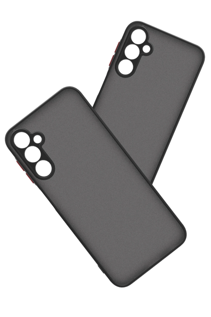 Newface Samsung Galaxy A15 4G Kılıf Montreal Silikon Kapak - Siyah