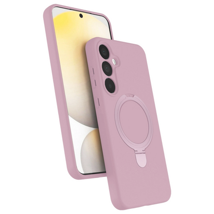 Samsung Galaxy A15 4g Regal Magsafe Standlı Kapak - Açık Pembe