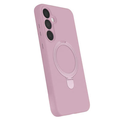 Samsung Galaxy A15 4g Regal Magsafe Standlı Kapak - Açık Pembe