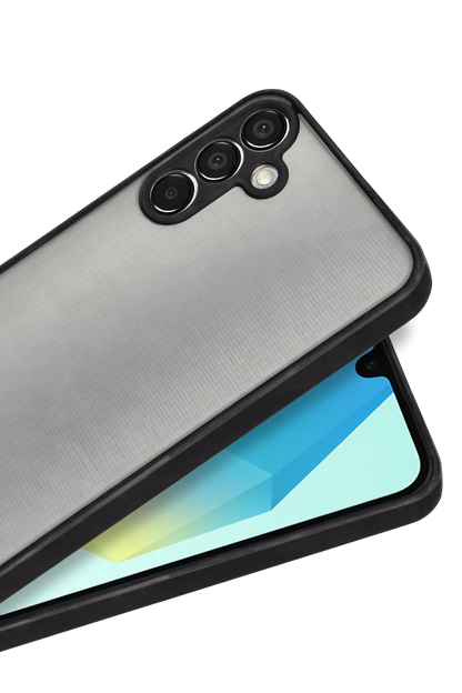Newface Samsung Galaxy A16 5G Kılıf Montreal Silikon Kapak - Siyah