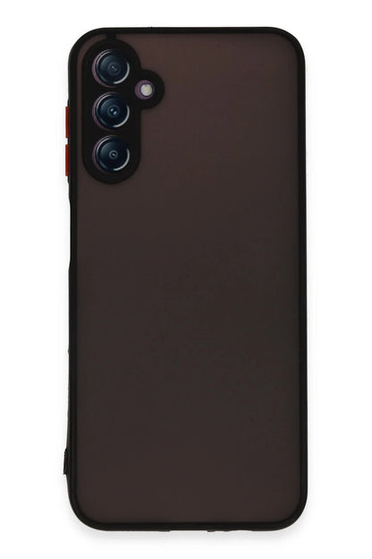 Newface Samsung Galaxy A24 4G Kılıf Montreal Silikon Kapak - Siyah