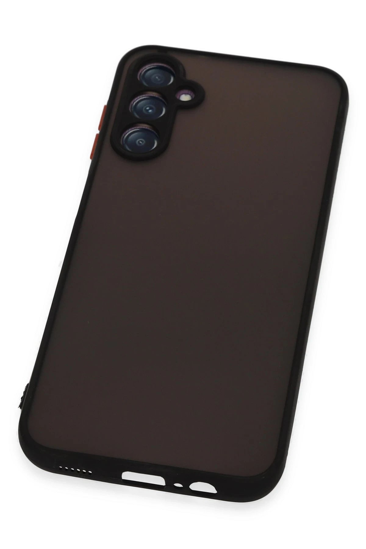 Newface Samsung Galaxy A24 4G Kılıf Montreal Silikon Kapak - Siyah