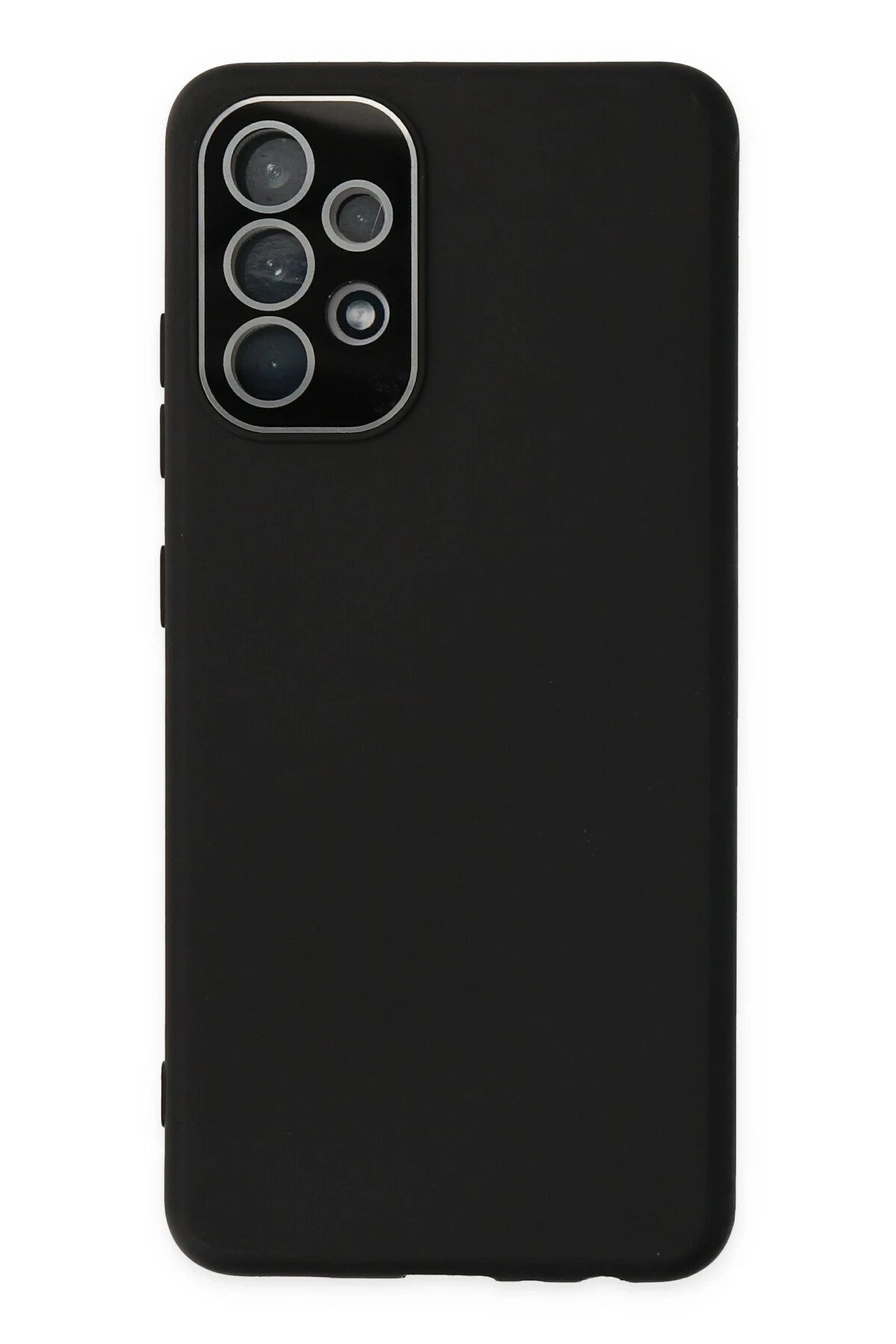 Newface Samsung Galaxy A33 5G Kılıf Lansman Glass Kapak - Siyah