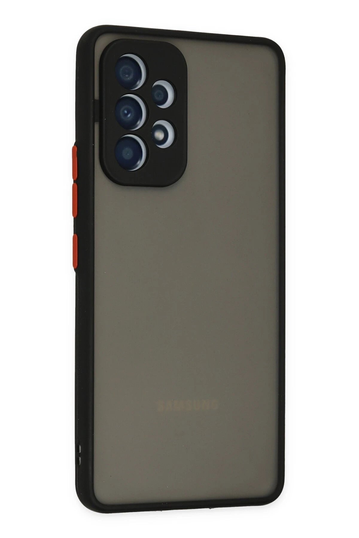 Newface Samsung Galaxy A33 5G Kılıf Montreal Silikon Kapak - Siyah