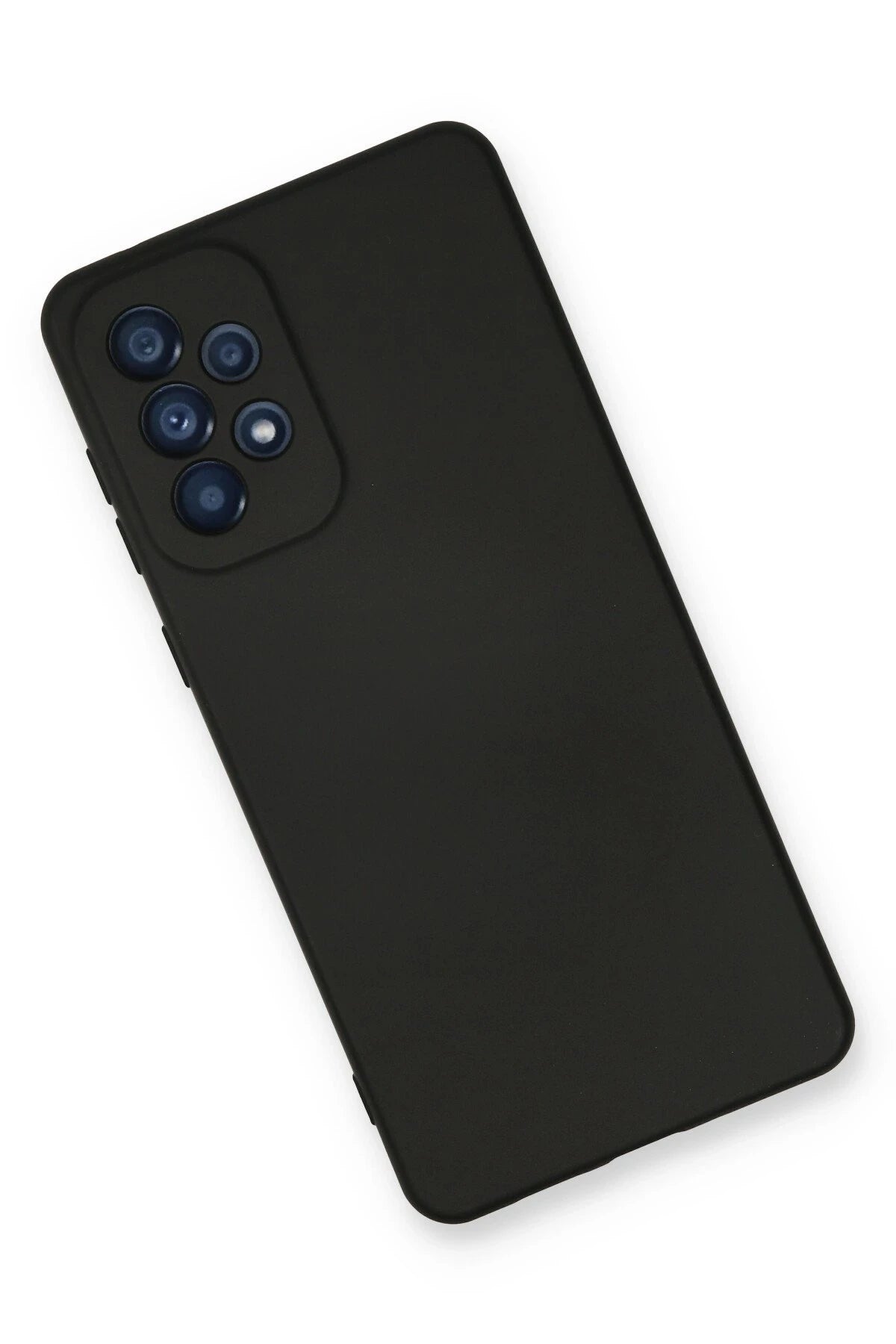 Newface Samsung Galaxy A33 5G Kılıf Nano içi Kadife Silikon - Siyah