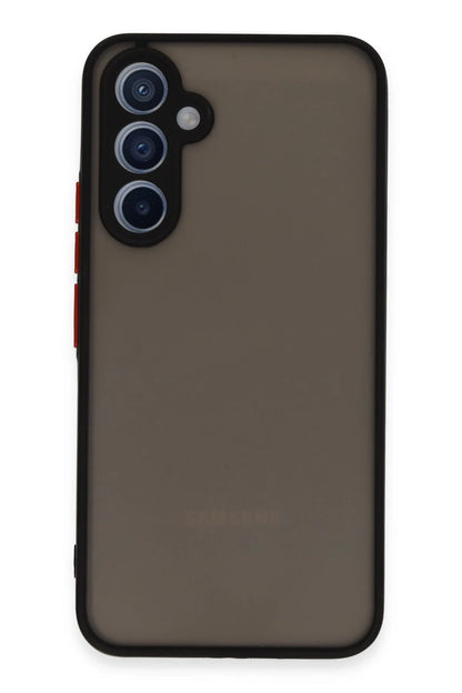 Newface Samsung Galaxy A34 5G Kılıf Montreal Silikon Kapak - Siyah
