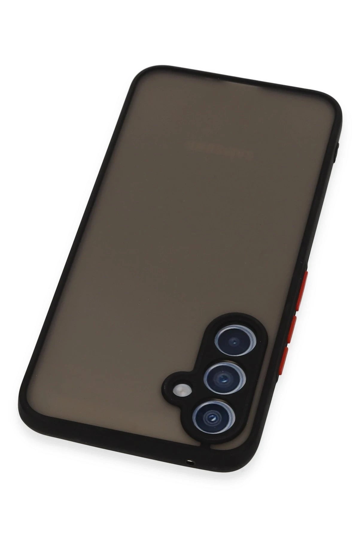 Newface Samsung Galaxy A34 5G Kılıf Montreal Silikon Kapak - Siyah