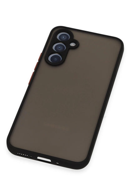 Newface Samsung Galaxy A34 5G Kılıf Montreal Silikon Kapak - Siyah