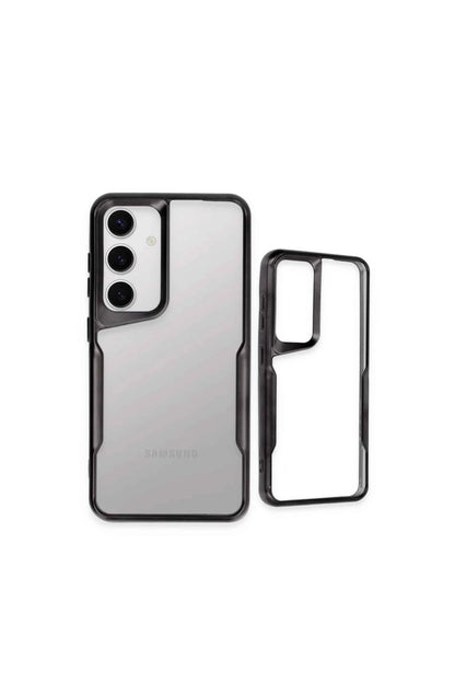 Newface Samsung Galaxy A35 5G Kılıf Boyi Silikon Kapak - Siyah