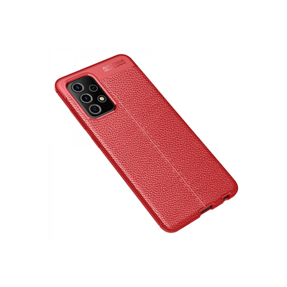 Newface Samsung Galaxy A52 Kılıf Auto Focus Kapak - Kırmızı