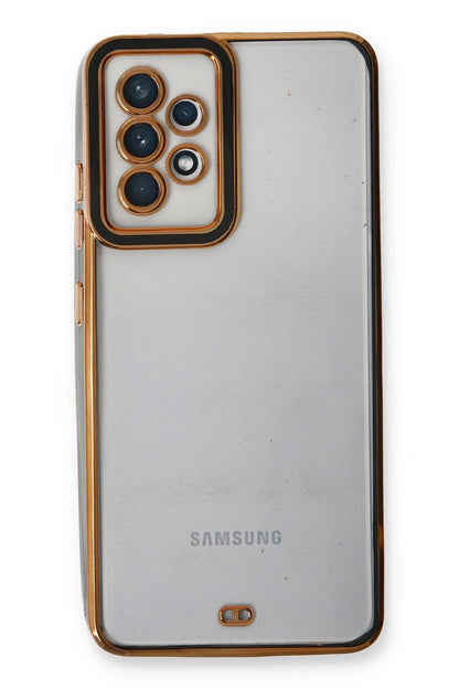 Newface Samsung Galaxy A53 5G Kılıf Liva Lens Silikon - Siyah