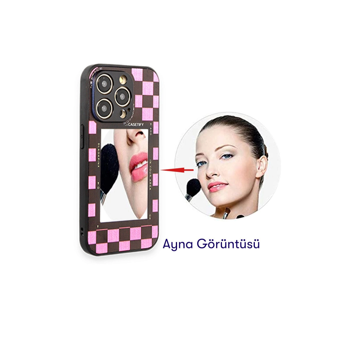 Newface Samsung Galaxy A53 5g Kılıf Mirror Desenli Kapak - Mirror - 1