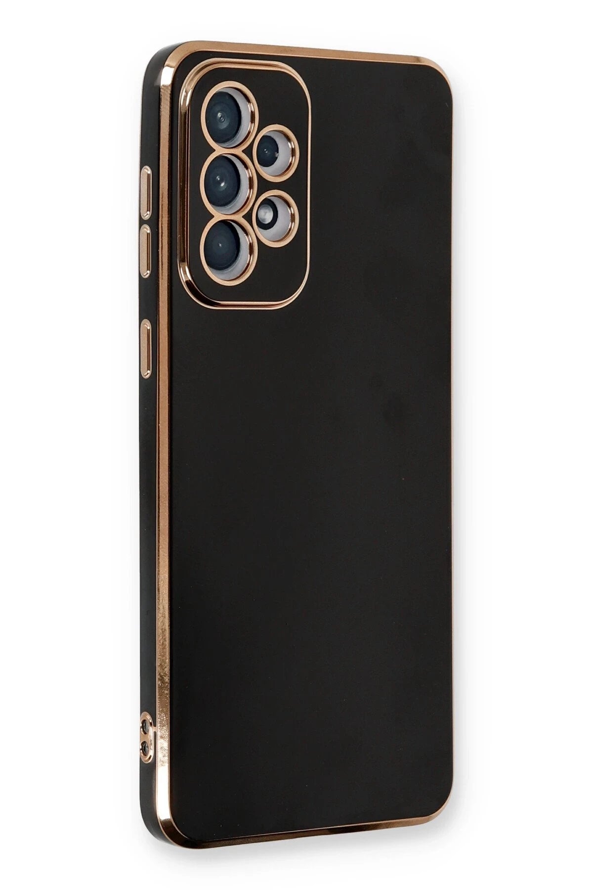 Newface Samsung Galaxy A53 5G Kılıf Volet Silikon - Siyah