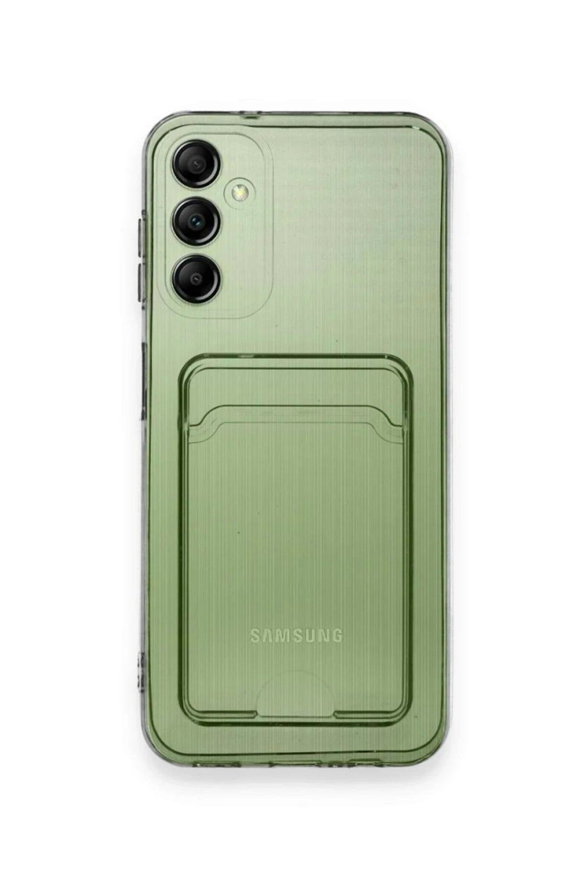 Newface Samsung Galaxy A54 5G Kılıf Kart Şeffaf Silikon - Şeffaf