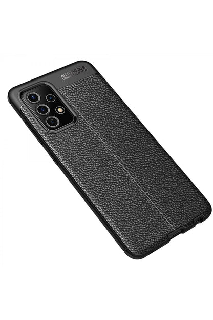 Newface Samsung Galaxy A72 Kılıf Auto Focus Kapak - Siyah