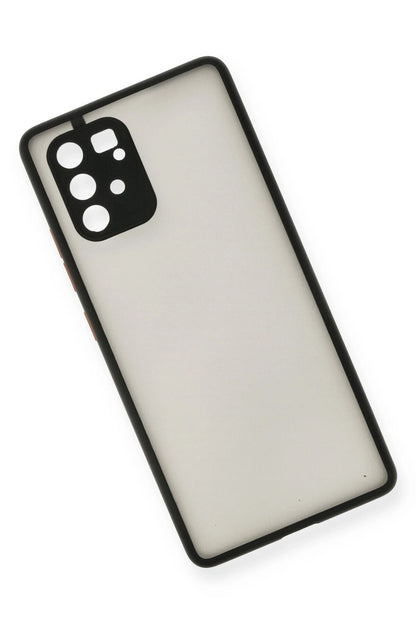 Newface Samsung Galaxy A91 / S10 Lite Kılıf Montreal Silikon Kapak - Siyah