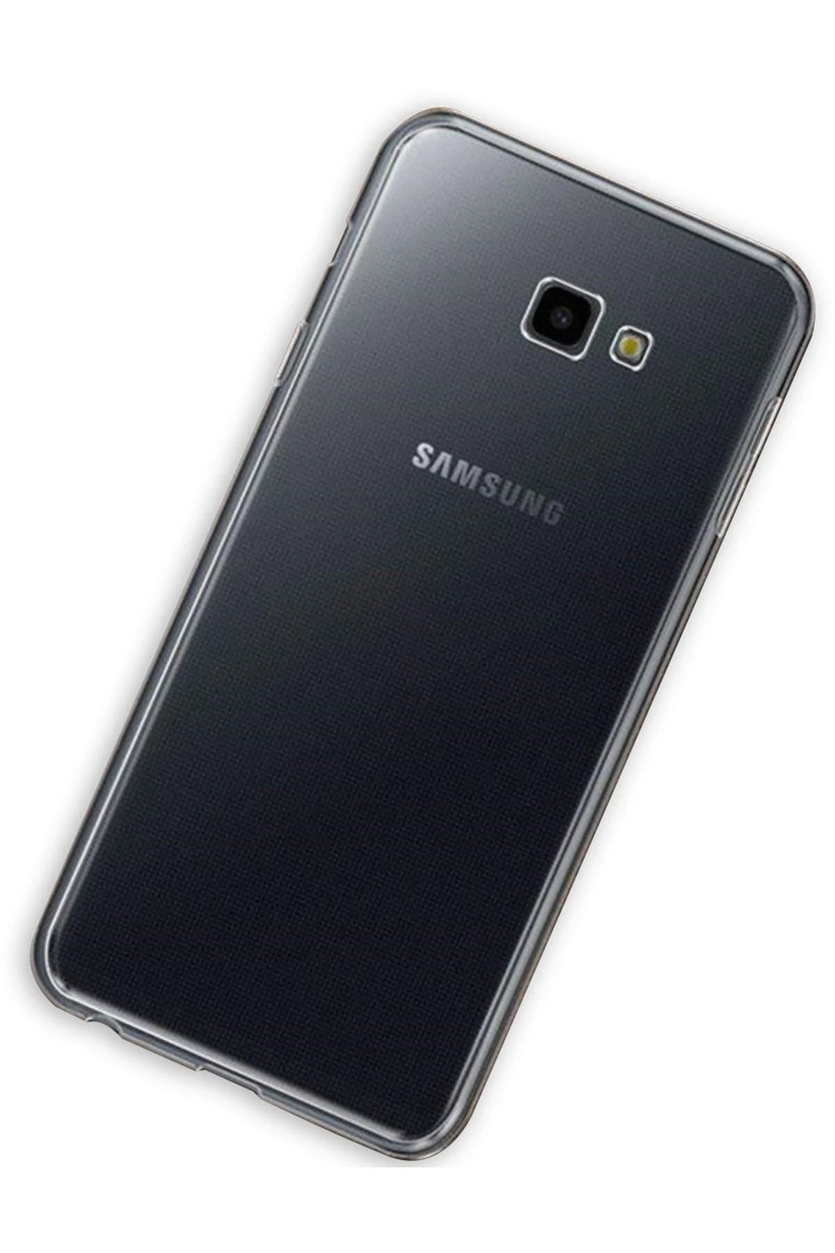 Newface Samsung Galaxy J4 Plus Kılıf Lüx Şeffaf Silikon