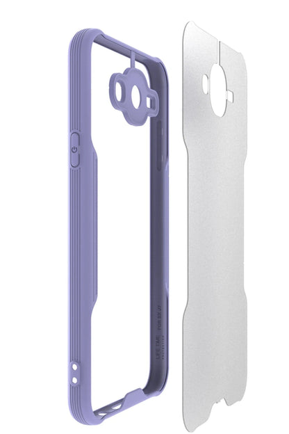 Newface Samsung Galaxy J7 Kılıf Platin Silikon - Siyah