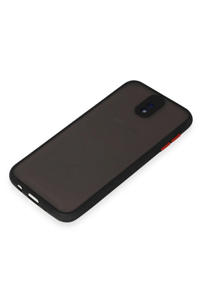 Newface Samsung Galaxy J7 Pro / J730 Kılıf Montreal Silikon Kapak - Siyah