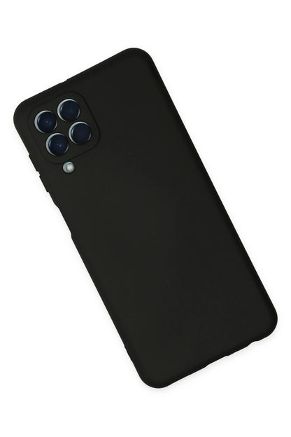 Newface Samsung Galaxy M33 Kılıf Nano içi Kadife Silikon - Siyah
