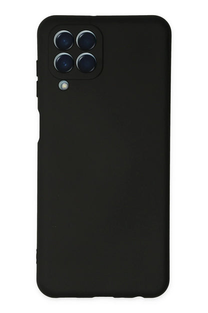 Newface Samsung Galaxy M33 Kılıf Nano içi Kadife Silikon - Siyah