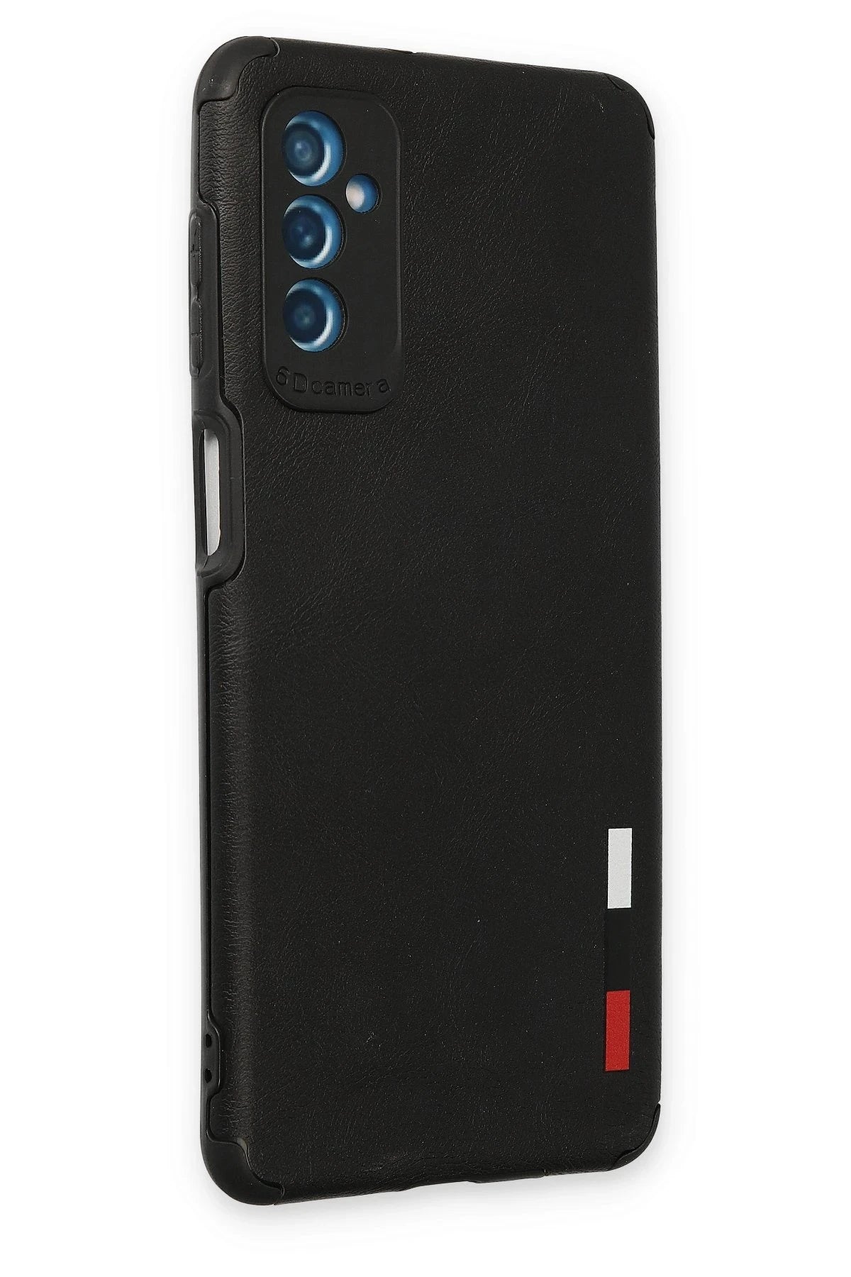 Newface Samsung Galaxy M52 5G Kılıf Loop Deri Silikon - Siyah