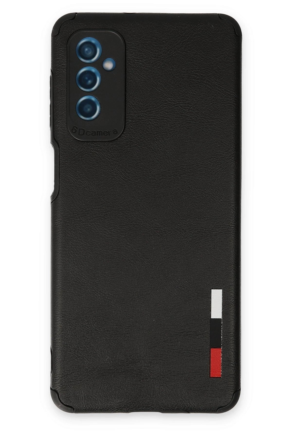 Newface Samsung Galaxy M52 5G Kılıf Loop Deri Silikon - Siyah