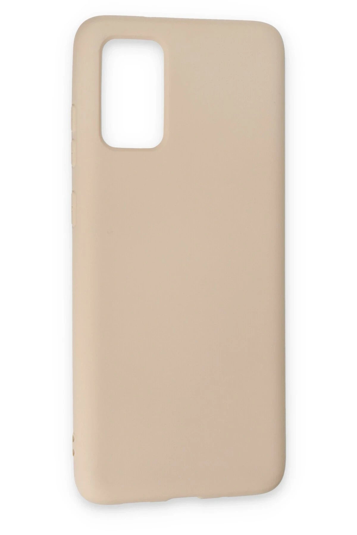 Newface Samsung Galaxy S20 Kılıf Nano içi Kadife Silikon - Pudra