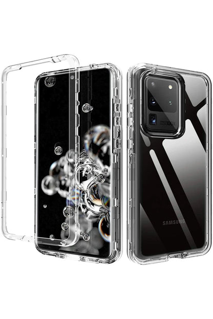 Newface Samsung Galaxy S20 Plus Kılıf Lüx Şeffaf Silikon