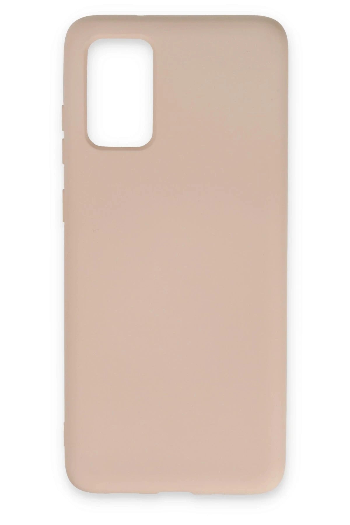Newface Samsung Galaxy S20 Plus Kılıf Nano içi Kadife Silikon - Pudra