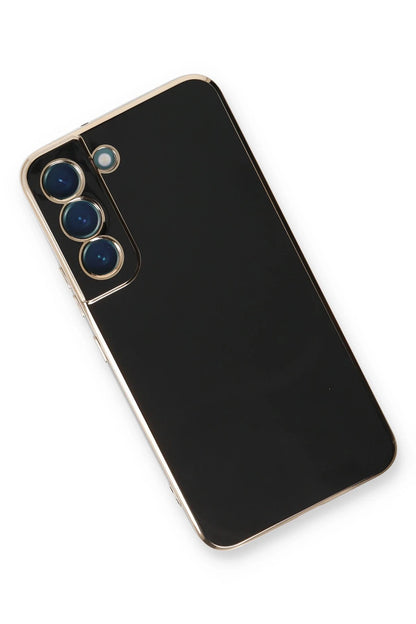 Newface Samsung Galaxy S22 Plus Kılıf Volet Silikon - Siyah