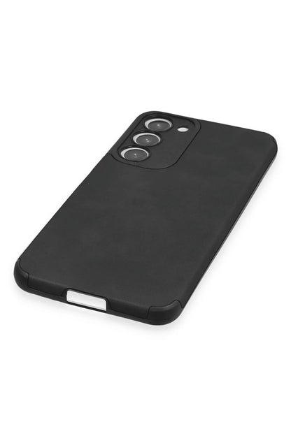 Newface Samsung Galaxy S23 Plus Kılıf Loop Deri Silikon - Siyah