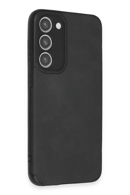 Newface Samsung Galaxy S23 Plus Kılıf Loop Deri Silikon - Siyah