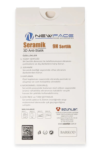 Newface Samsung Galaxy S24 3D Antistatik Mat Seramik Nano Ekran Koruyucu