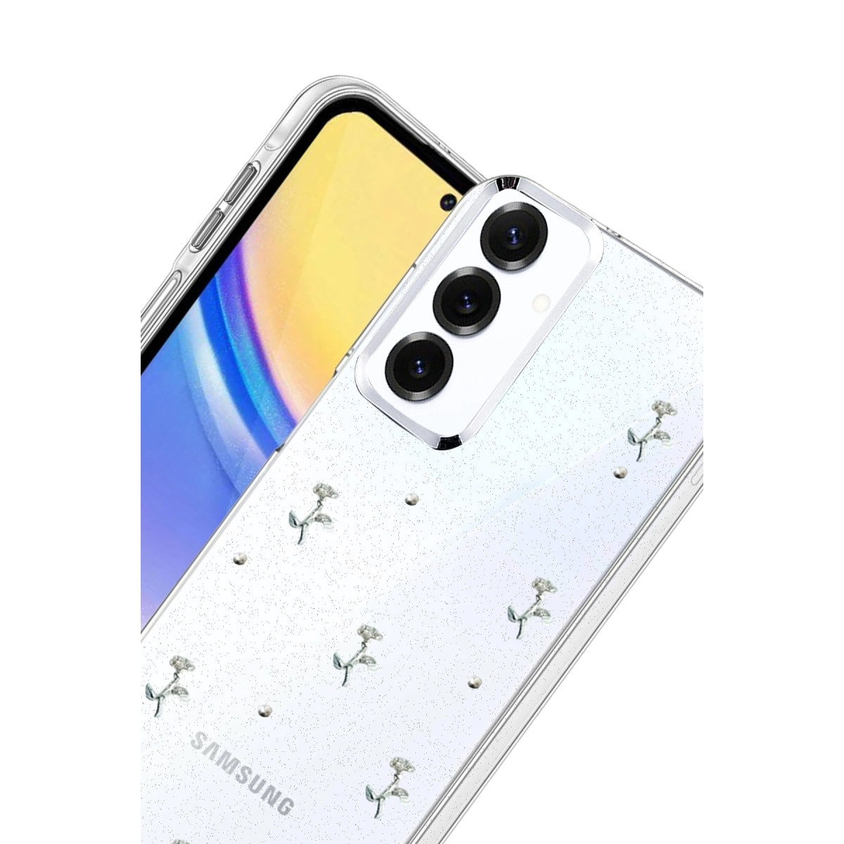 Samsung Galaxy S24 Fe Fiyonk Desenli Kapak - Desen 4