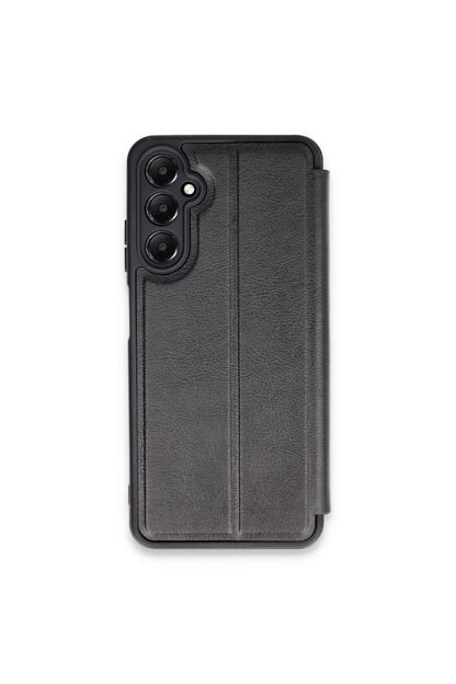 Newface Samsung Galaxy S24 FE Kılıf Flip Cover - Siyah