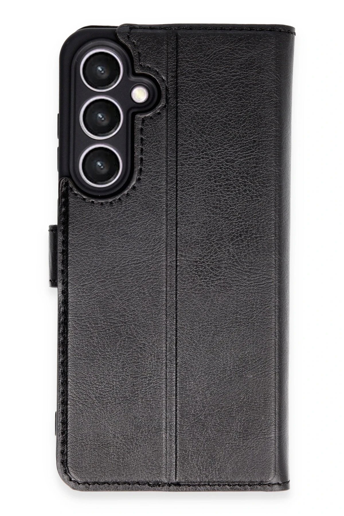 Newface Samsung Galaxy S24 FE Kılıf Trend S Plus Kapaklı Kılıf - Siyah